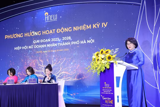 Tổng giám đốc Hanel được bầu làm Chủ tịch hiệp hội nữ doanh nhân TP. Hà Nội nhiệm kỳ 2023-2028