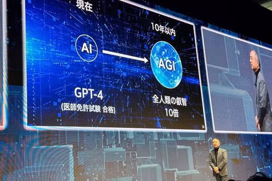 CEO SoftBank: Trí tuệ nhân tạo sẽ thông minh hơn con người trong 10 năm tới