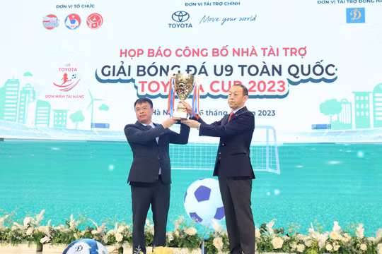 Báo Thiếu niên Tiền phong và Nhi đồng tổ chức ra mắt Giải Bóng đá U9 toàn quốc - Toyota Cup