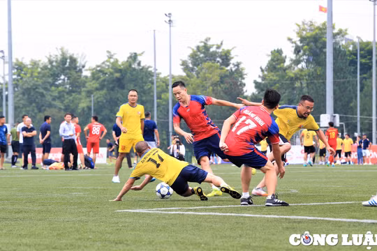Sôi động Giải bóng đá Press Cup lần thứ 7 năm 2023