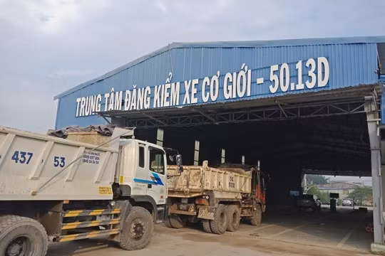 Khám xét Trung tâm đăng kiểm xe cơ giới 50-13D TP Hồ Chí Minh