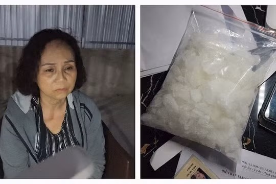 Bắt quả tang "nữ quái" đang vận chuyển 0,5kg ma túy đá