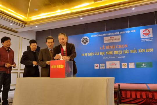 Bình chọn 10 sự kiện văn học nghệ thuật tiêu biểu năm 2023