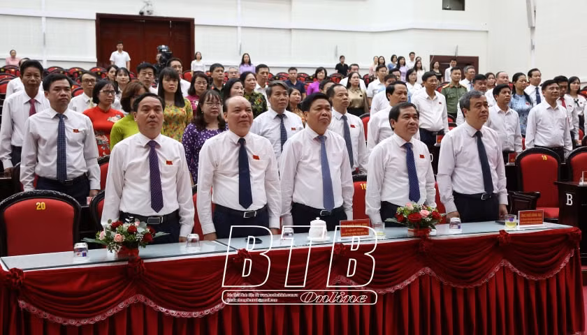 ky hop thu tam hdnd tinh thai binh khoa xvii nhiem ky 2021 2026 thanh cong tot dep hinh 1
