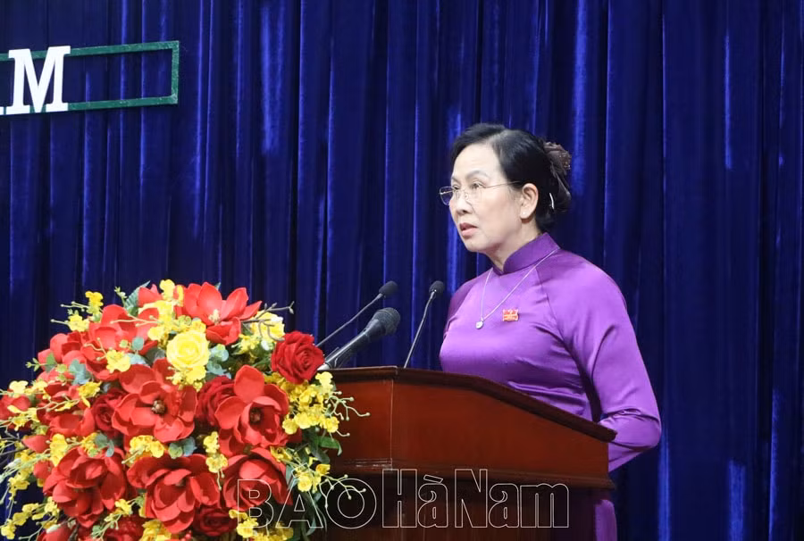hdnd tinh ha nam khoa xix nhiem ky 2021 2026 thong qua 27 nghi quyet quan trong hinh 2