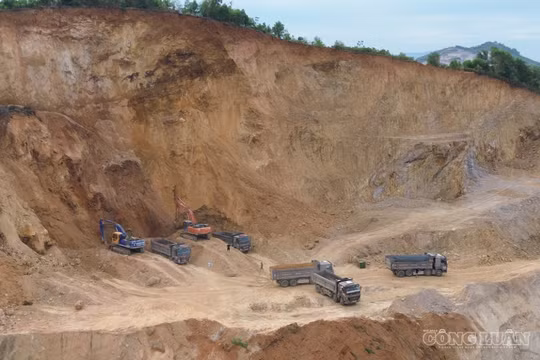 Tượng Lĩnh (Thanh Hóa): Công ty Lâm Minh có dấu hiệu không thực hiện đúng theo giấy phép khai thác khoáng sản?