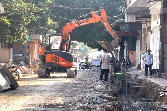 Thanh Hóa: Dự án tiền tỷ có dấu hiệu thi công không đúng thiết kế?