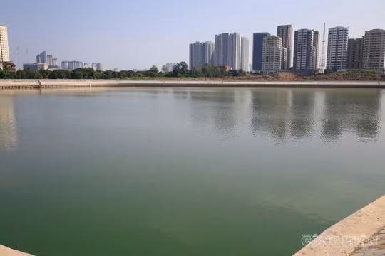Diện mạo mới của “túi chứa nước” khổng lồ phía Tây Hà Nội