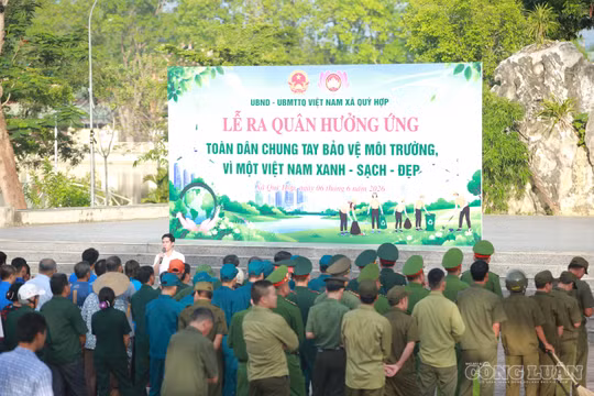 Phát động phong trào toàn dân chung tay bảo vệ môi trường trên cả nước