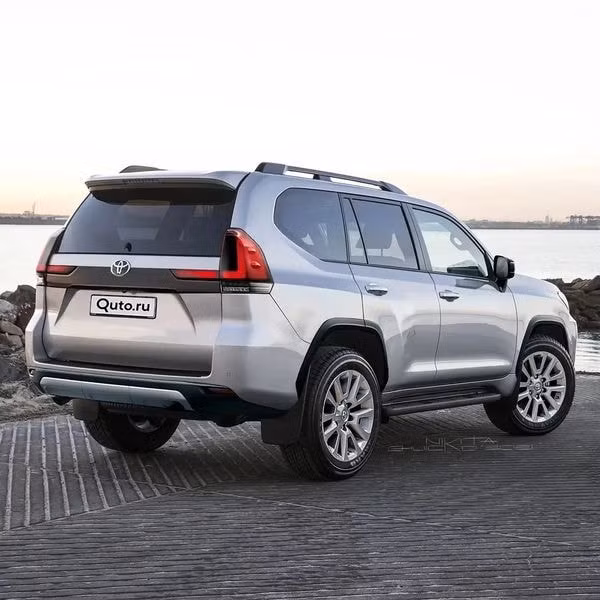 toyota land cruiser prado the he moi se co thiet ke tuong tu dan anh land cruiser hinh 2