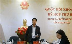 Ông Hoàng Quốc Khánh, Trưởng Ban Pháp chế, HĐND tỉnh, Phó Trưởng Đoàn ĐBQH tỉnh Lai Châu