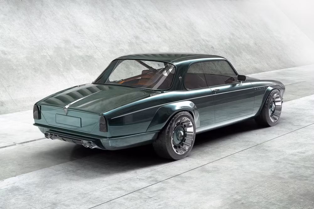 xe co jaguar xj coupe bien hinh theo phong cach than rong hinh 3