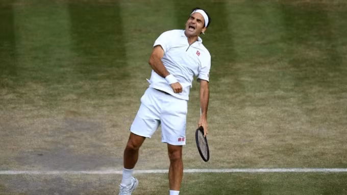 Roger Federer đã có trận đấu đầy cố gắng. Ảnh: ATP