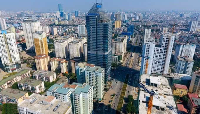 6 tháng đầu năm thị trường BĐS Hà Nội ghi nhận những yếu tố tích cực. Ảnh: TL