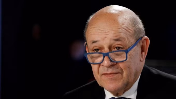 Ngoại trưởng Pháp Jean-Yves Le Drian. Ảnh: RFI
