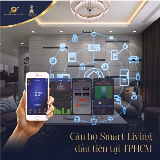 Sunshine City Sài Gòn ứng dụng mạnh mẽ công nghệ 4.0 vào quản lý, vận hành căn hộ.