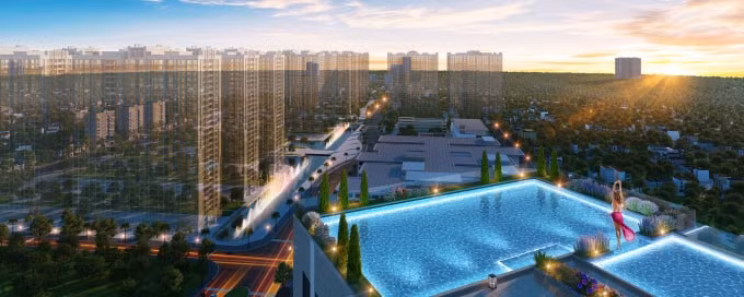 Tận hưởng giây phút thư giãn trên bể bơi vô cực hạng sang