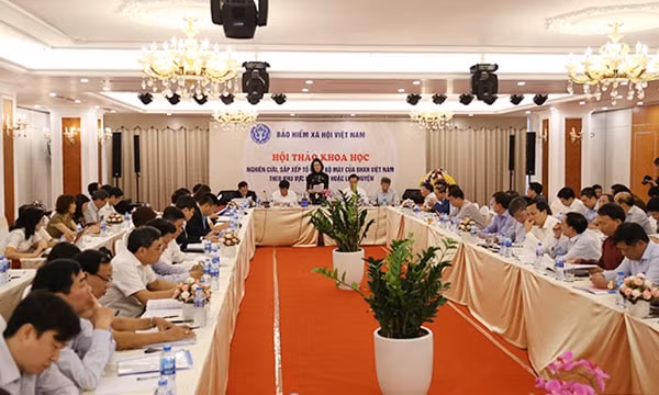 Hội thảo về sắp xếp tổ chức bộ máy BHXH Việt Nam (ảnh minh họa)