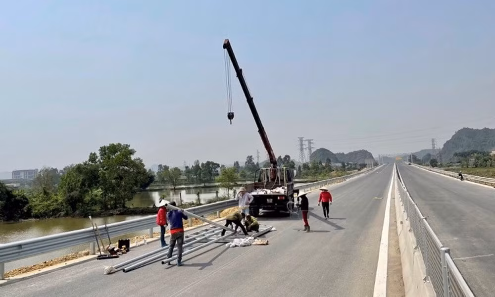 ninh binh rut ngan thoi gian thi cong cao toc ninh binh hai phong xuong con 3 nam hinh 2