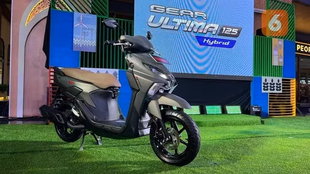 ra mat xe tay ga sieu tiet kiem yamaha gear ultima 125 hybrid doi thu cua honda vision hinh 1