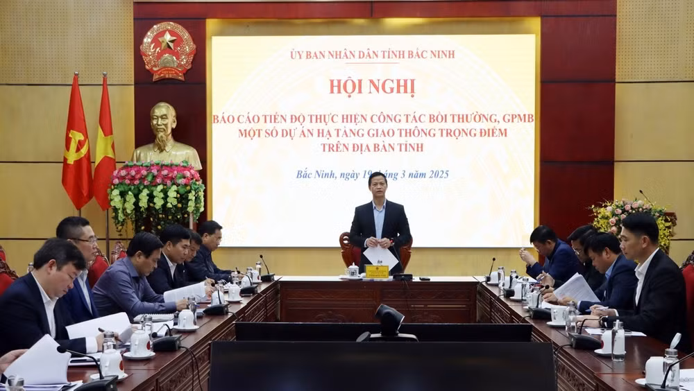 bac ninh thao go vuong mac cong tac giai phong mat bang 3 du an giao thong trong diem hinh 1