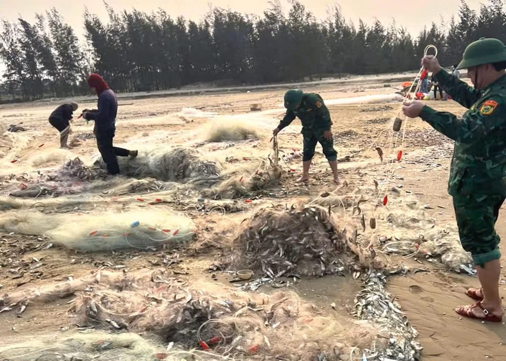 song lon danh chim 3 thuyen ca tai ha tinh 6 ngu dan may man duoc cuu song hinh 2