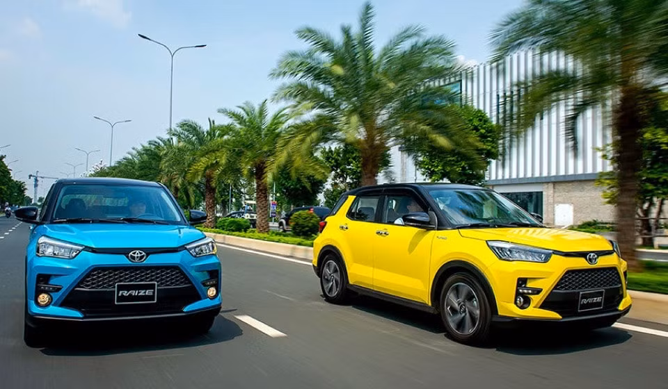 xe gam cao toyota raize sap tang gia ban le hinh 1