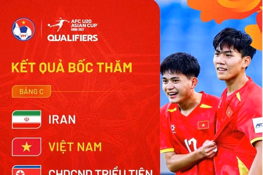 Điểm tin thể thao 28/5: U20 Việt Nam chung bảng với Iran, Triều Tiên và Palestine, Xuân Son đoạt Vua phá lưới Cúp C1 Đông Nam Á
