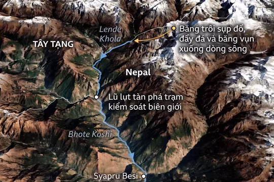 Khi sông băng trở thành những ‘quả bom’ lơ lửng trên đầu hàng triệu người