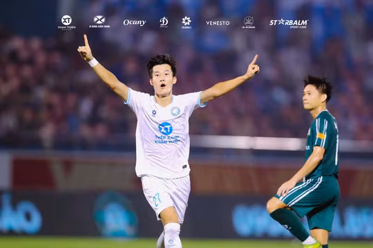 Thép Xanh Nam Định thắng đậm TP. Đồng Nai, vươn lên ngôi nhì bảng