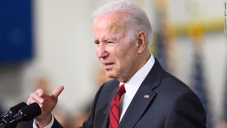 Tổng thống Mỹ Joe Biden. Ảnh: CNN