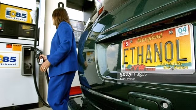 Một cây xăng E85 tại Mỹ. Ảnh: Ỉnternet.