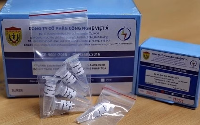 Bộ Y tế thu hồi số đăng ký lưu hành trang thiết bị đối với kit xét nghiệm Việt Á.