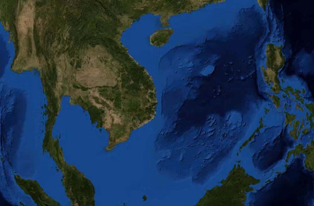 Khu vực Biển Đông. Ảnh: Google Maps