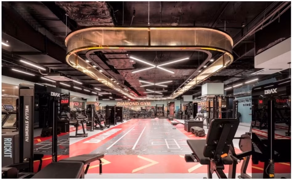 Diamond Fitness Centuryon được đầu tư thiết bị luyện tập hiện đại bậc nhất Việt Nam