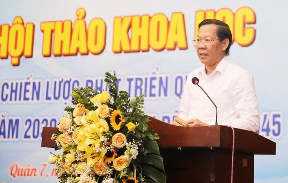 Chủ tịch TP. HCM Phan Văn Mãi. Ảnh: VD