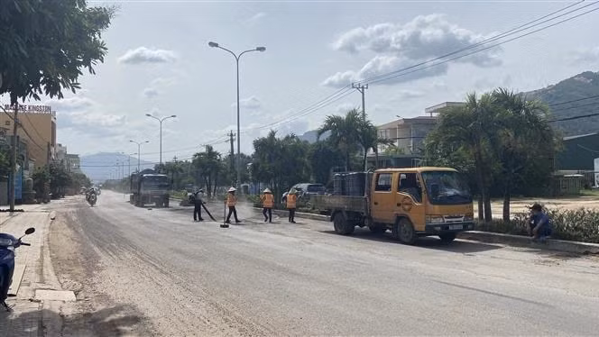 Gần 800 tỷ đồng cải tạo, nâng cấp Quốc lộ 14B qua Đà Nẵng nhằm từng bước hoàn thiện quy hoạch phát triển mạng lưới giao thông vận tải Thành phố. Ảnh minh họa.