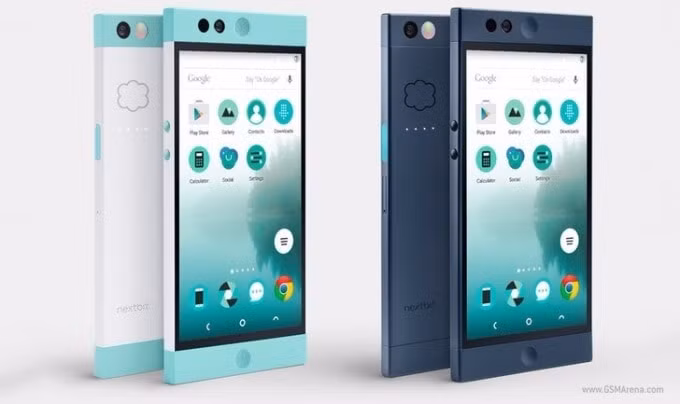 Nextbit Robin: Điểm độc đáo của Nothing Phone 1 tập trung ở mặt lưng, còn phần trước không có gì khác biệt. Trong khi đó, Nextbit Robin, xuất hiện đầu năm 2016, đặt trọng tâm vào thiết kế khác biệt toàn diện. Nó có phần khung phẳng và cạnh sắc nét, mặt sau phối hợp hai màu xanh trắng, còn mặt trước có màng lưới bọc loa hình tròn, tương phản với những đường nét thẳng của máy.