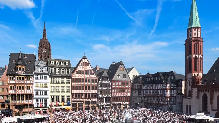 7. Frankfurt, Đức: Liên kết tài chính và vận tải toàn cầu đã giúp Frankfurt lọt vào danh sách chiến thắng năm nay.