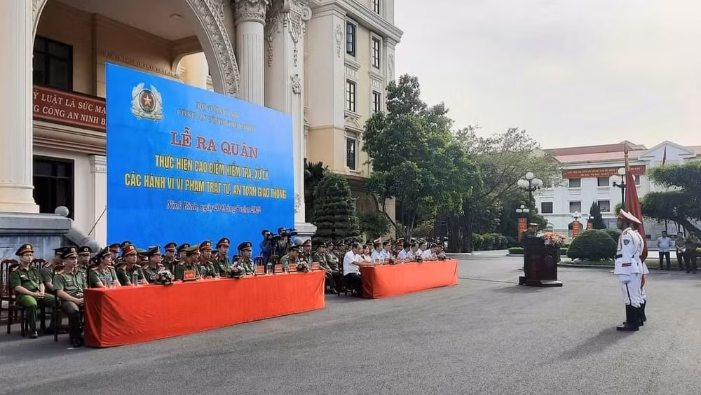 ninh binh mo dot cao diem kiem tra xu ly vi pham giao thong hinh 1