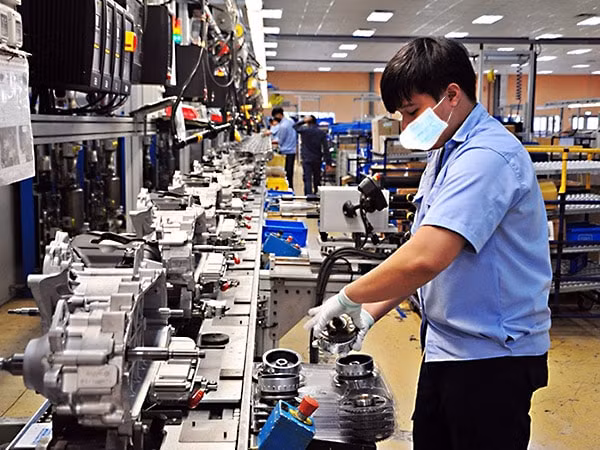 Lĩnh vực công nghiệp điện tử, công nghiệp hỗ trợ điện tử tỉnh Vĩnh Phúc nộp ngân sách nhà nước hơn 1.130 tỉ đồng, tăng 11% so với cùng kỳ năm 2021.