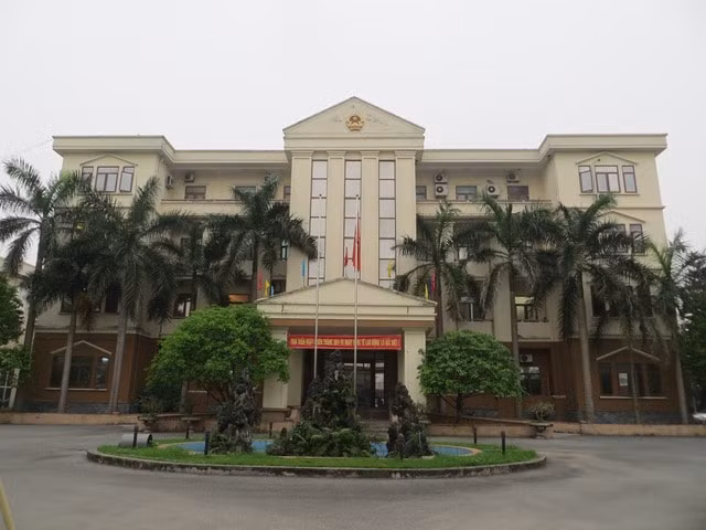 Trụ sở HĐND, UBND thị xã Mỹ Hào