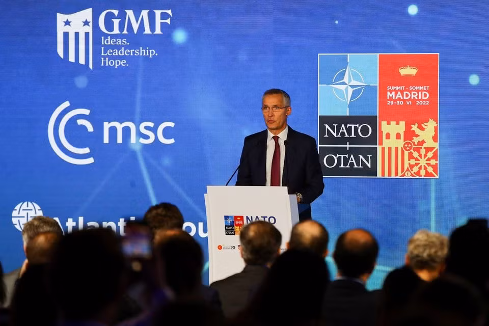 Tổng thư ký NATO Jens Stoltenberg. Ảnh: Reuters