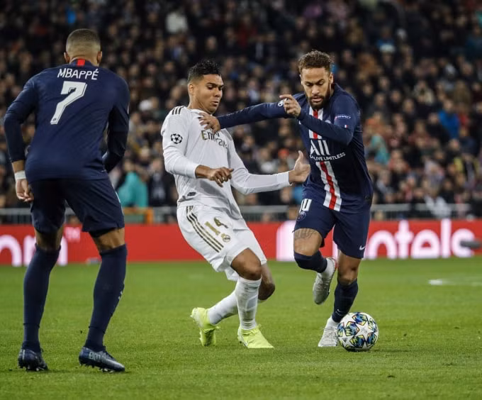 PSG và Real Madrid đã hòa nhau kịch tính. Ảnh: Getty