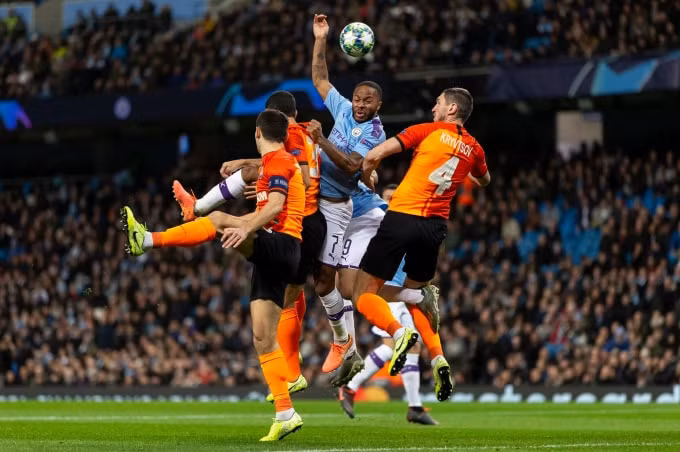 Man City vẫn đi tiếp dù chỉ có 1 điểm trước Shakhtar Donetsk. Ảnh: Getty