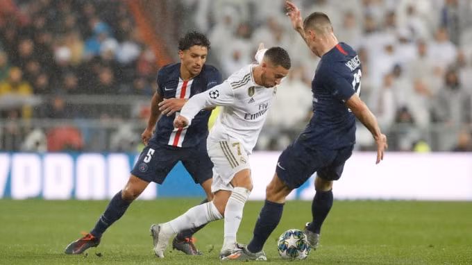 Real Madrid tạo thế trận tấn công ngay từ đầu. Ảnh: Getty