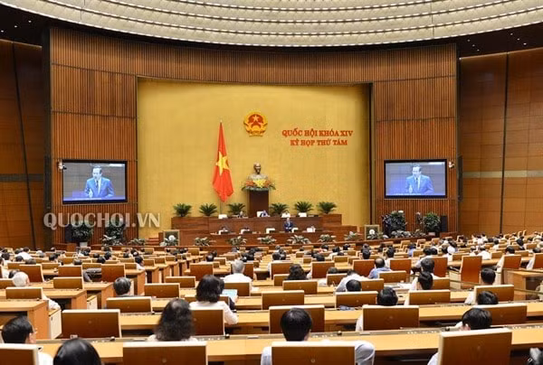 Bộ trưởng Bộ Lao động, Thương binh và Xã hội Đào Ngọc Dung giải trình làm rõ các vấn đề của dự án Bộ luật Lao động (sửa đổi) trong phiên họp chiều 23/10/2019. Ảnh: Trung tâm Báo chí Quốc hội
