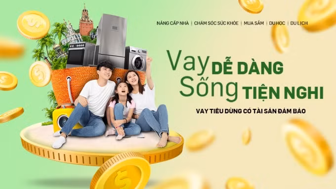 Gói vay tiêu dùng của VPBank được nhiều người dân lựa chọn.