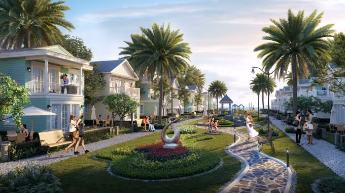 Second home hướng biển trong khu Tổ hợp du lịch nghỉ dưỡng giải trí NovaWorld Phan Thiet.