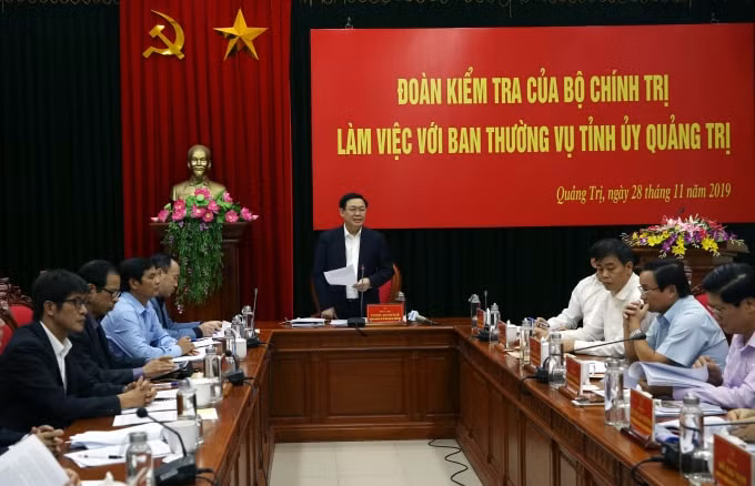 Quang cảnh buổi làm việc. Ảnh: VGP